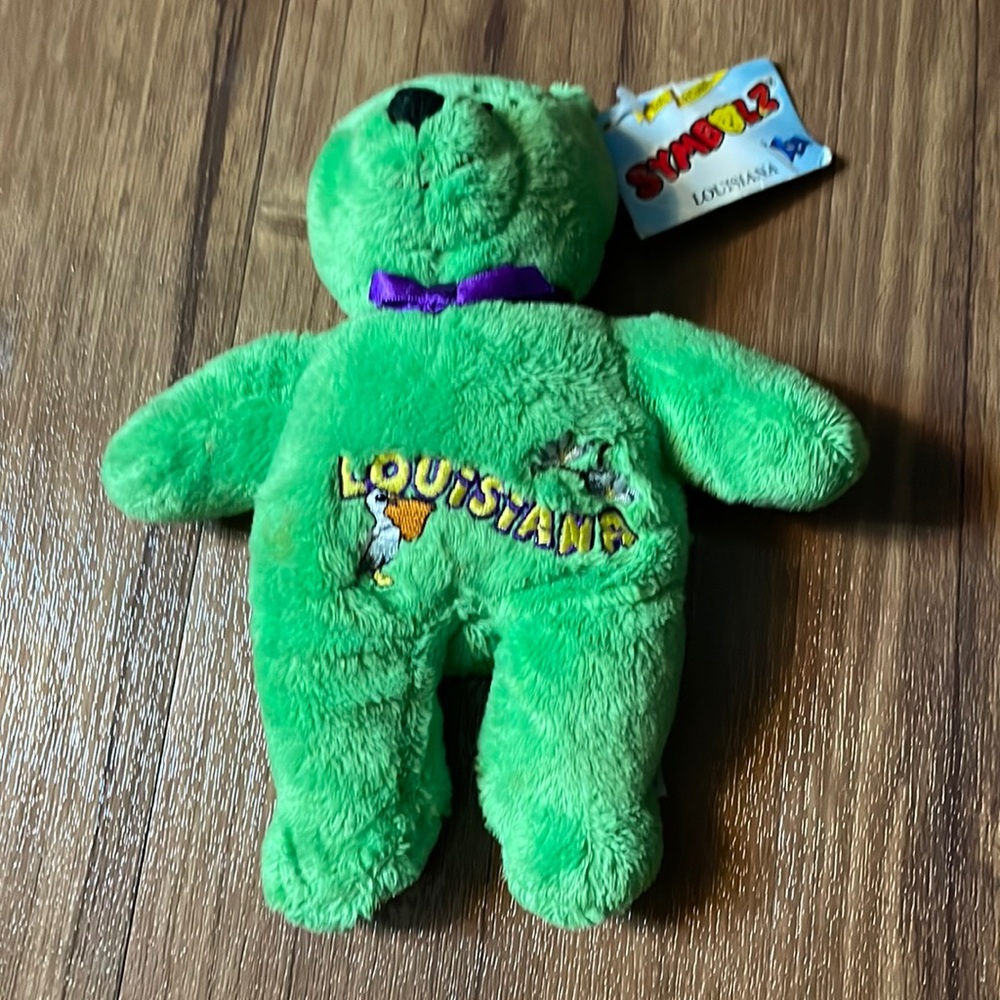 Green Louisiana Symbolz Plushy